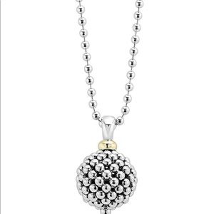 LAGOS Caviar ball with gold trim